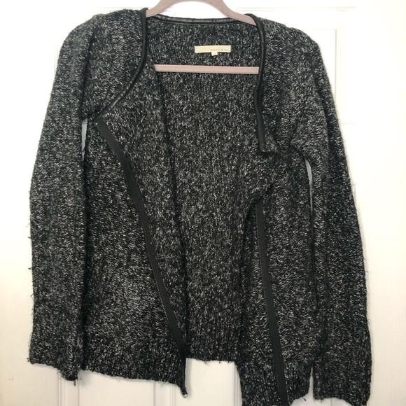 Plenty Monk & Lou Zip Up Cotton Charcoal Shacket - Picture 4 of 7